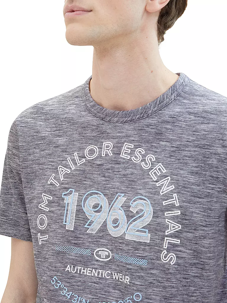 TOM TAILOR T-Shirt dunkelblau