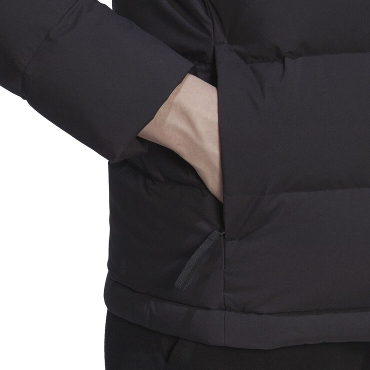adidas Helionic Hooded Down jakke Sort