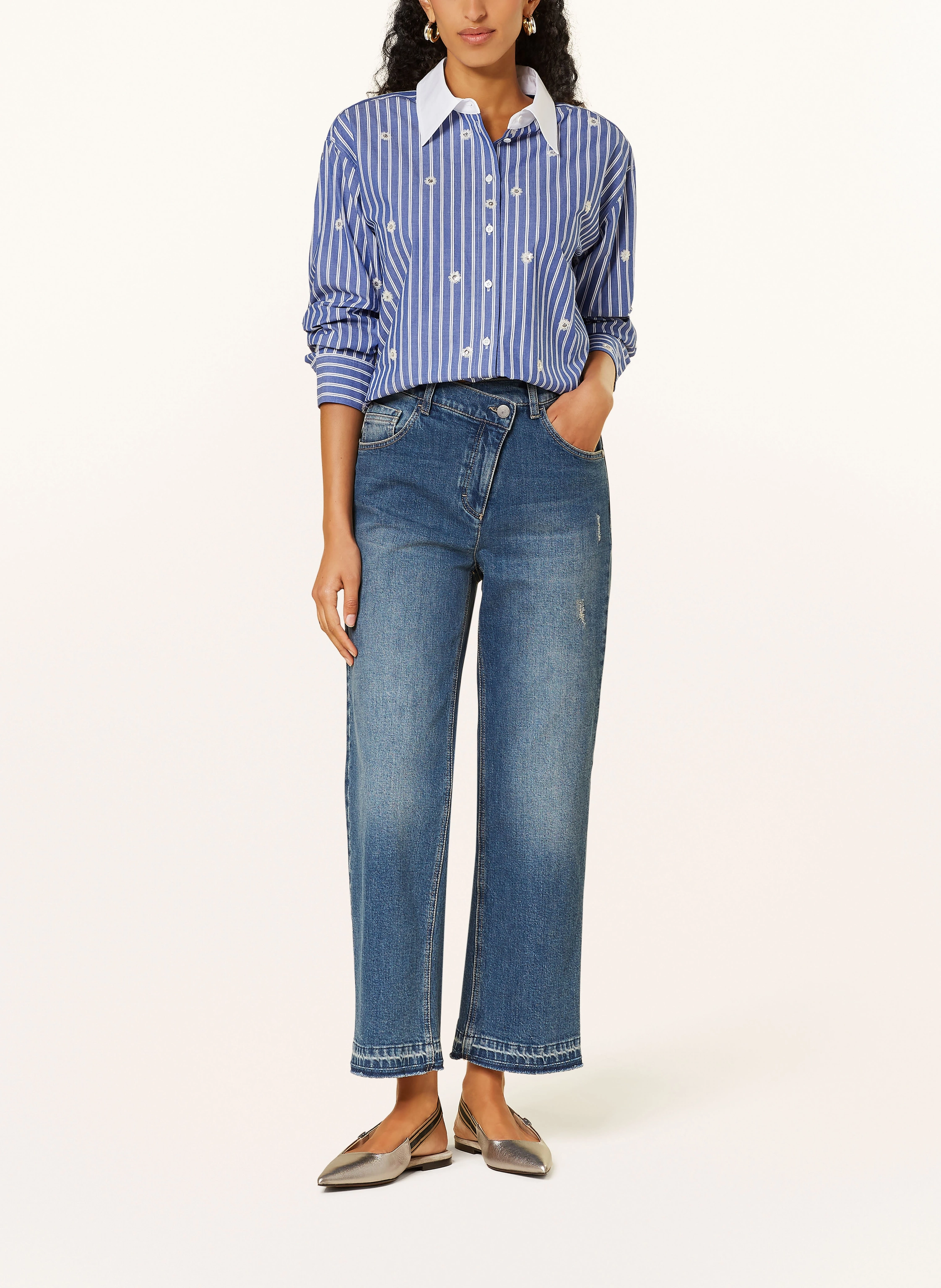LUISA CERANO Straight Jeans