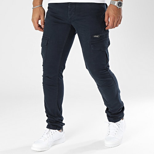 Pantalon Cargo Tonvui Mahevan Bleu Marine