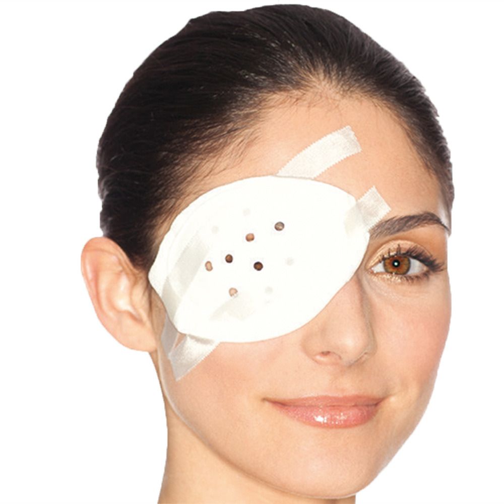 Pro-ophta® Augenlochkompresse 7 cm x 10 cm steril