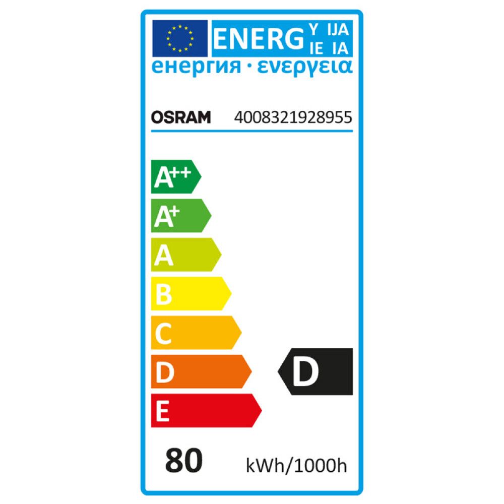 LYSRØR OSRAM HALOLINE SUPERSTAR R7S 1400LM 80W