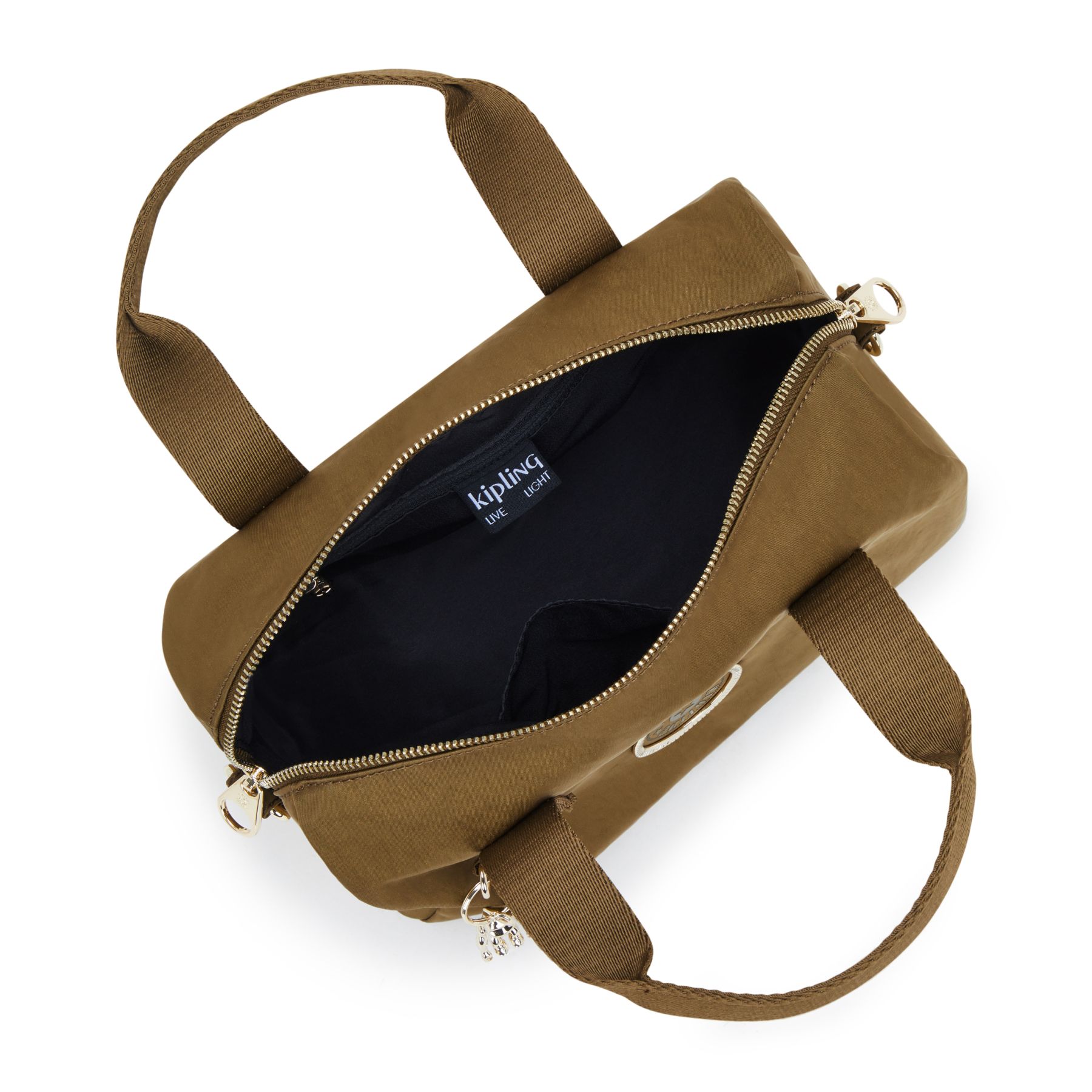BINA M Sac à main de taille moyenne avec bandoulière ajustable amovible - Dry Laurel Spice