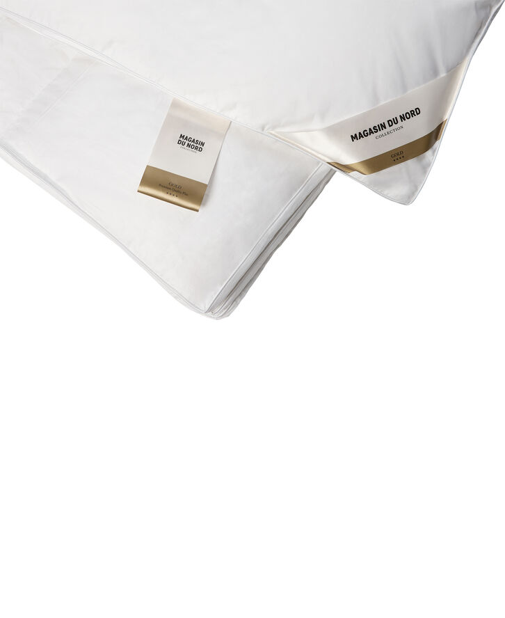 Magasin du Nord Collection Guld Moskusdun Dyne - Let 240x220 cm. Hvid