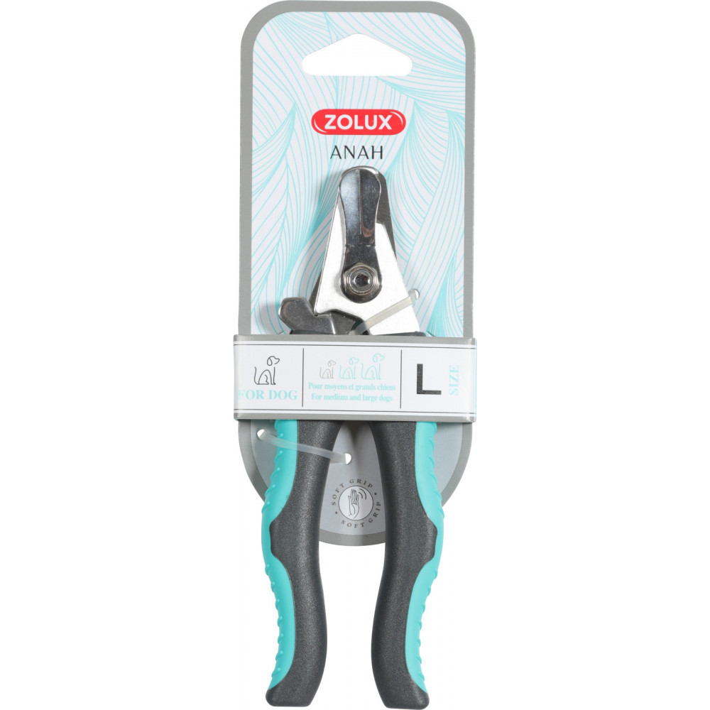 Cortador de unhas Zolux tamanho P 4,8 x 1,3 x 13,5 cm Linha ANAH para cães ZO-470832