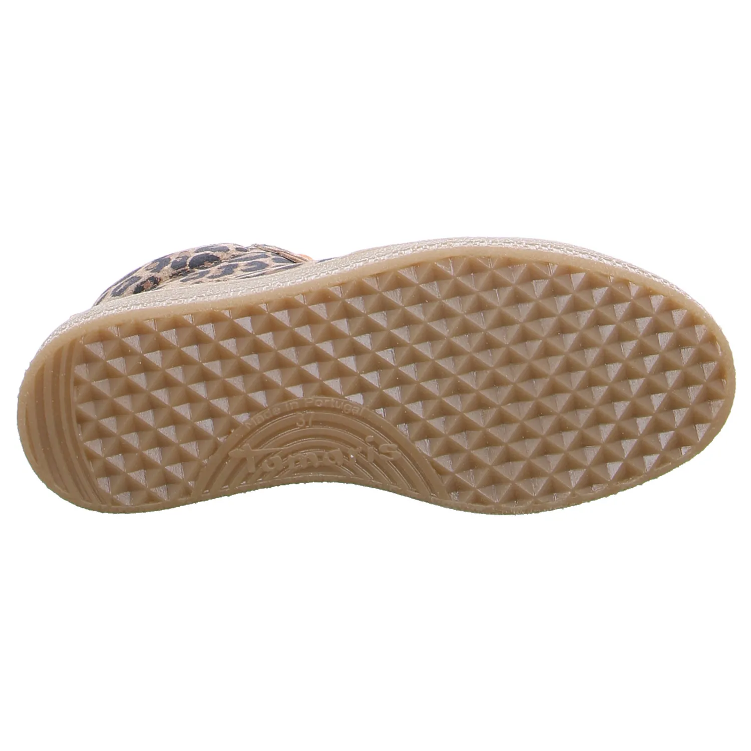 TAMARIS Mid Cut Sneaker Leopard Leder