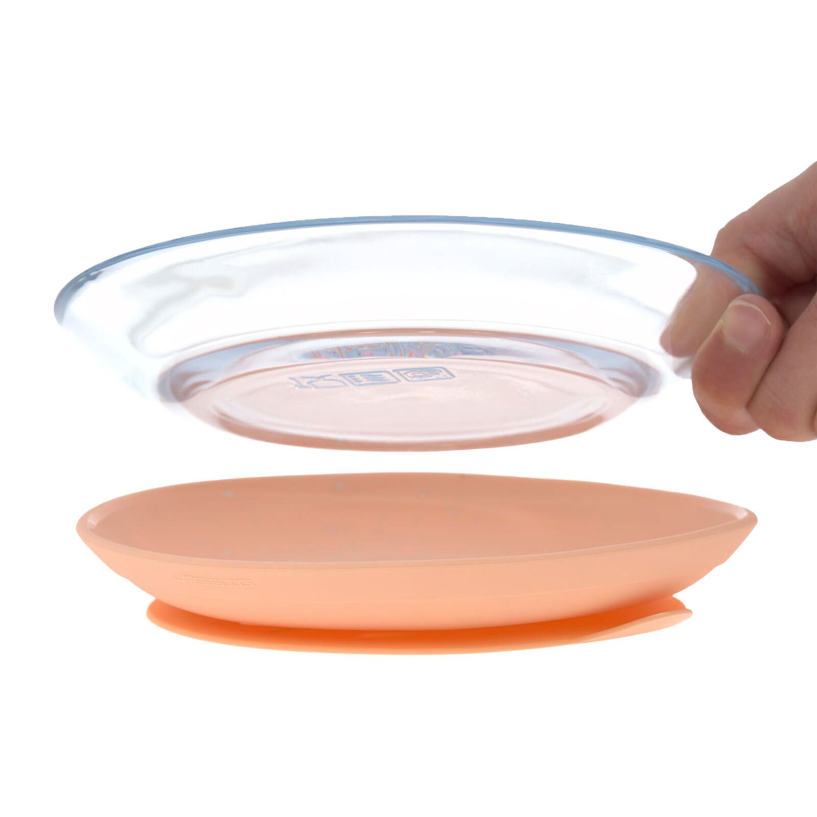 Lässig Kindergeschirr-Set mit Silikonuntersatz 3er Set