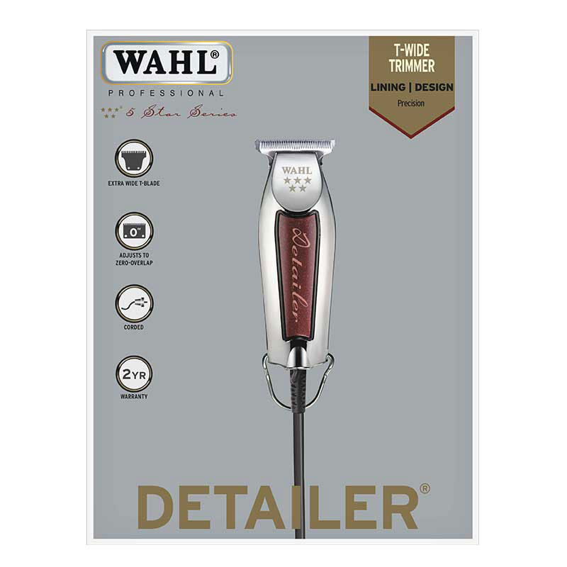 Tondeuse barbe et finition Detailer T-Wide 5 Star Series