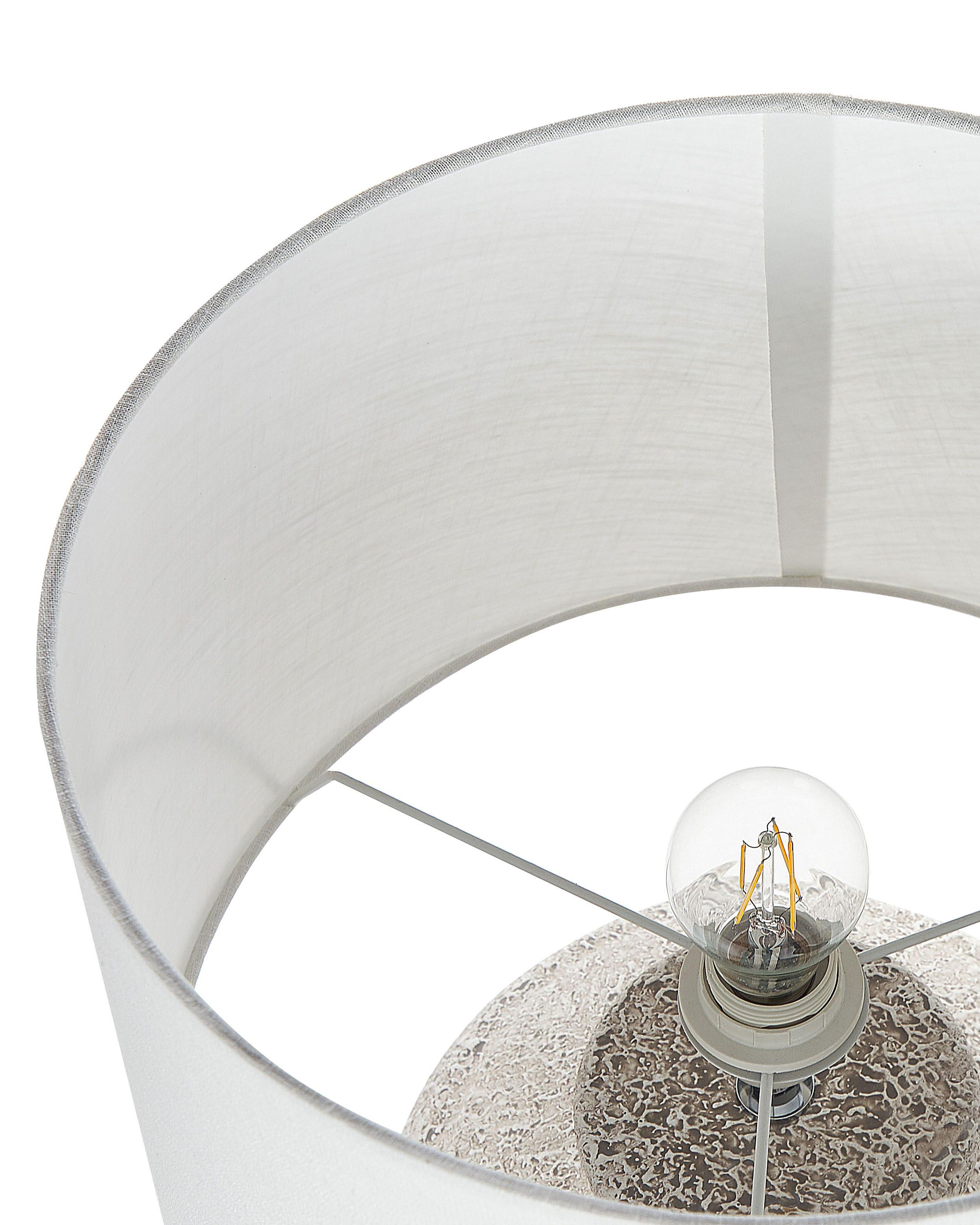 Tafellamp CAINE Keramiek Lichtbeige