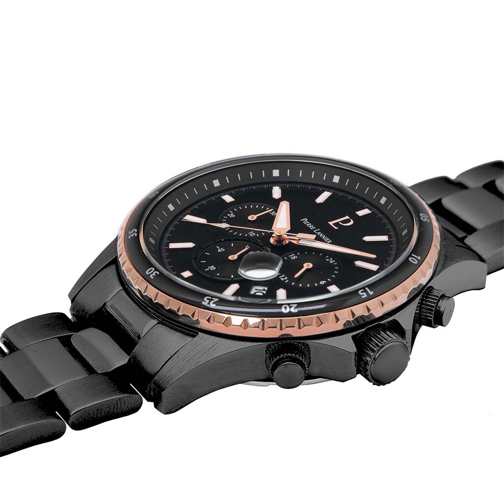 Montre Pierre Lannier Cronos Noir