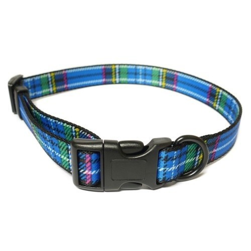 Coleira ajustável para cães Indulgence, azul