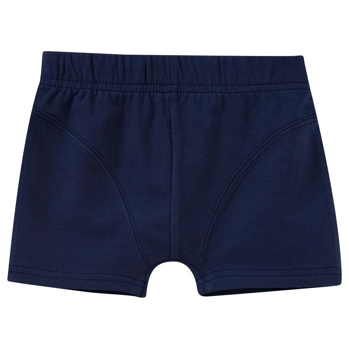 Famy 5 Jungen Boxer mit Bio Baumwolle dunkelblau / hellgrau / weiss