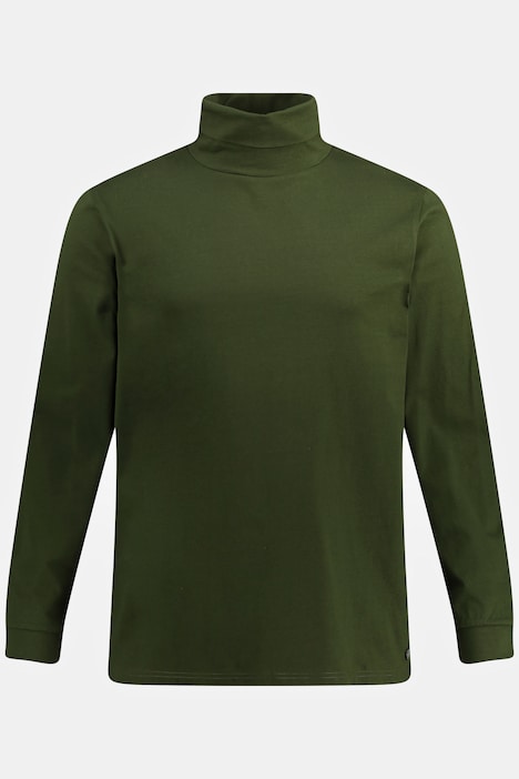 JP 1880 Rollkragen-Shirt, Basic, Jersey, lange Ärmel