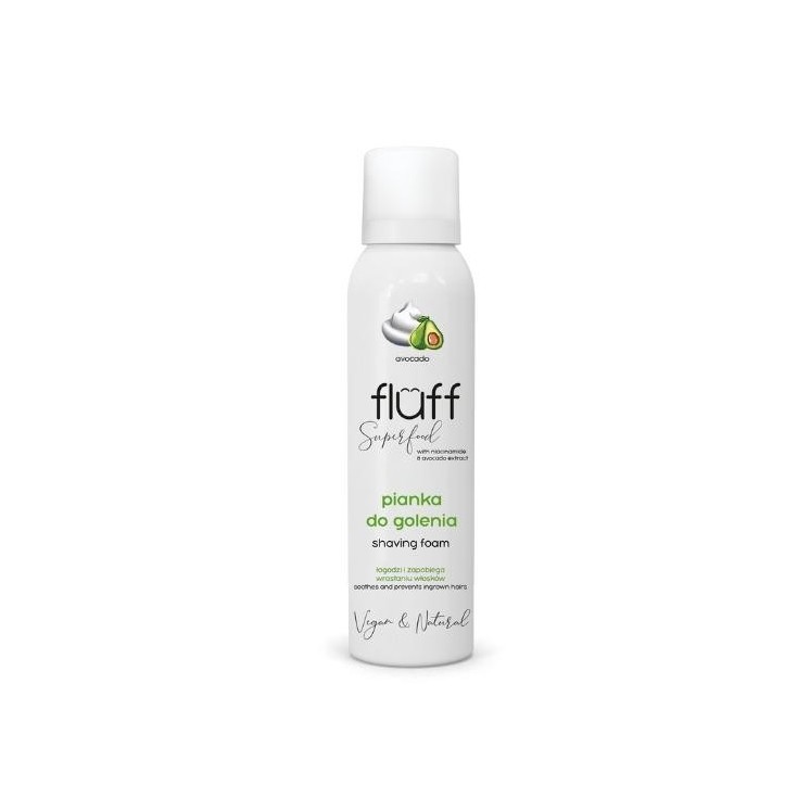 Fluff Avocado & Niacinamide Scheerschuim 150 ml