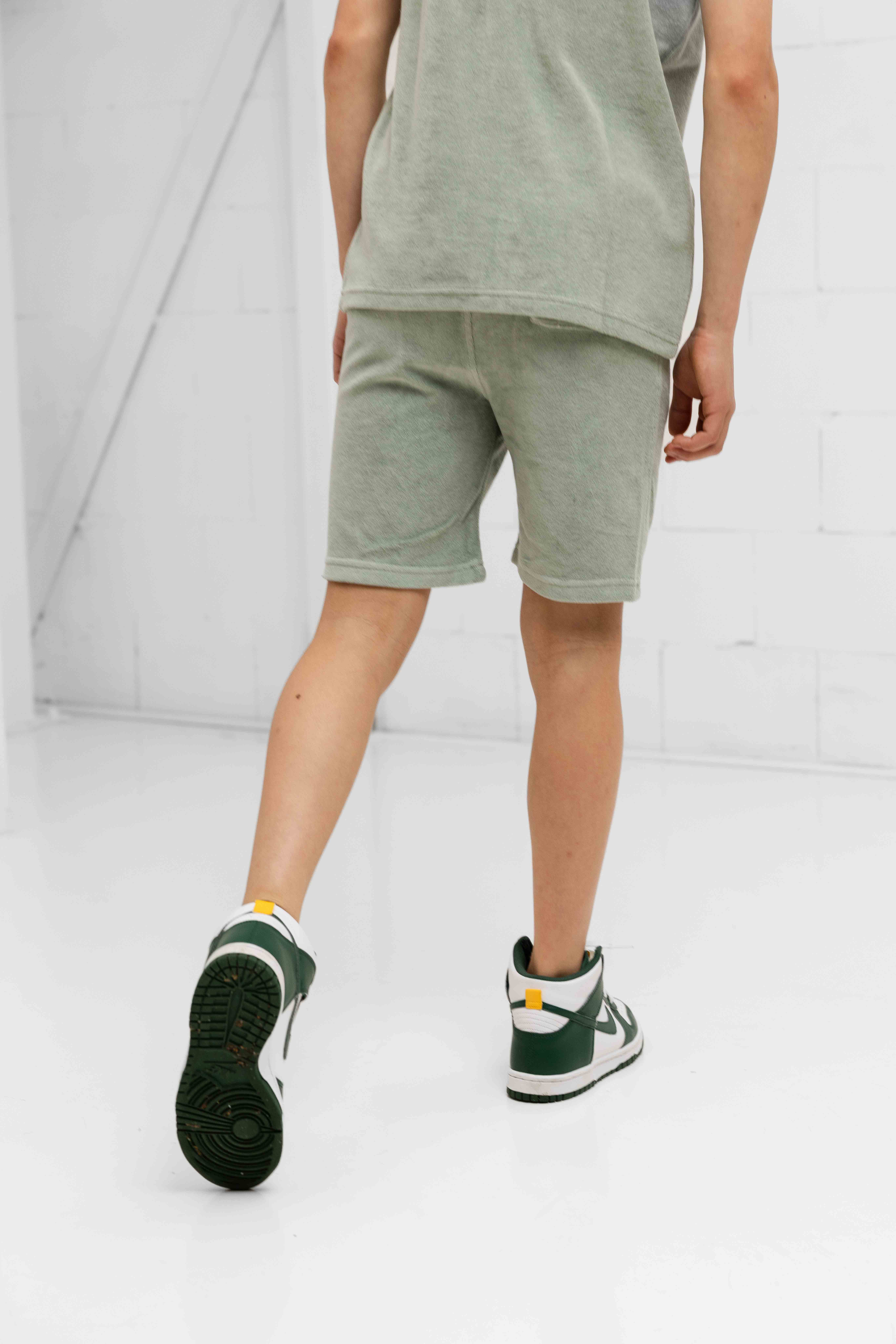Malelions Signature Towelling Zomerset Kids Lichtgroen