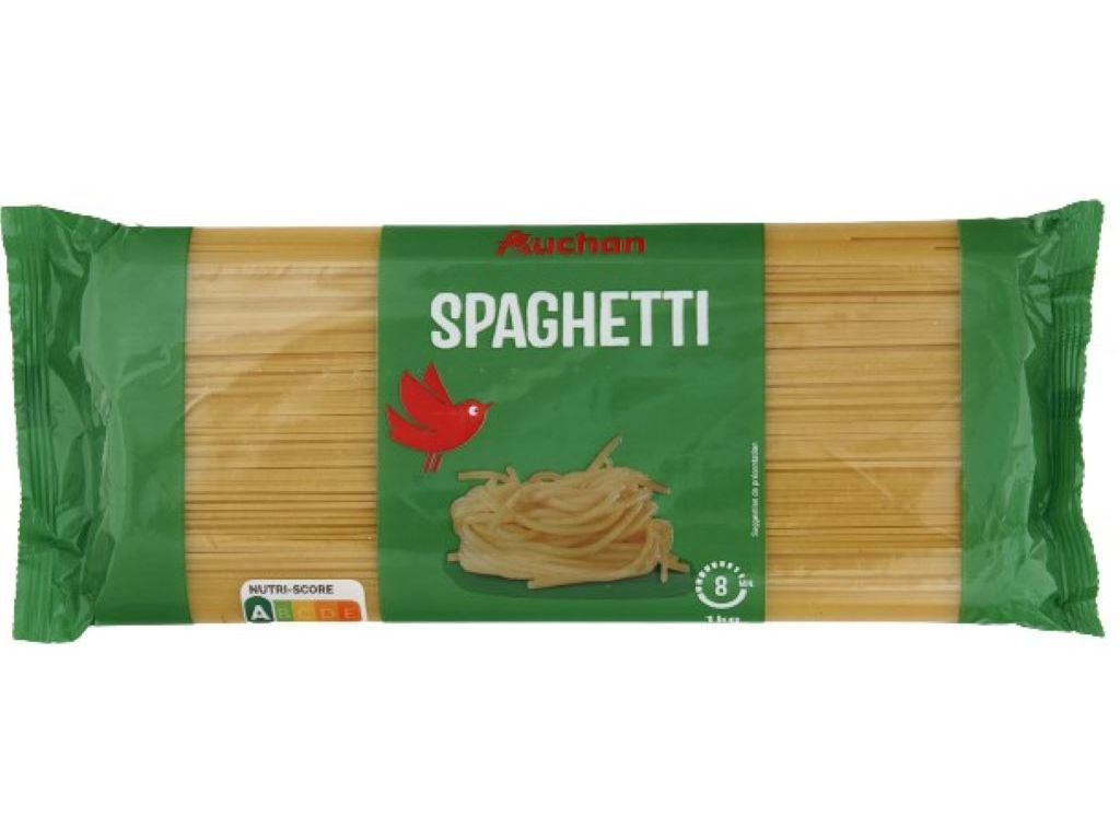 ESPARGUETE AUCHAN 1KG