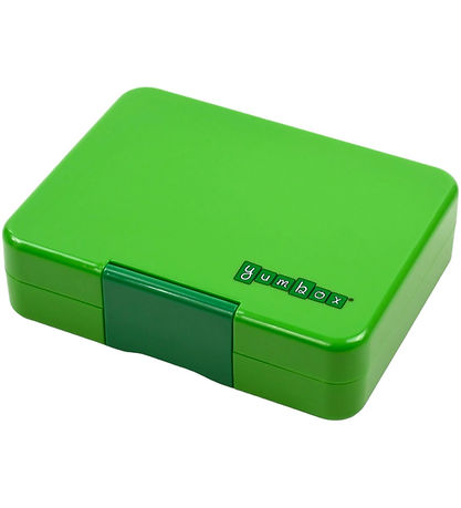 Yumbox Brotdose m. 3 Fächer - Bento Snack - Jurassic Green/Dinos