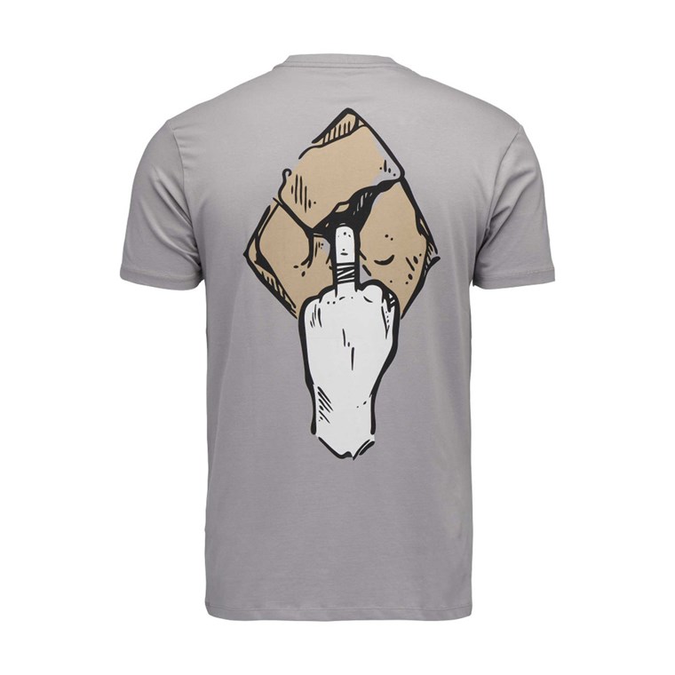 Black Diamond M Mono Pocket Ss Tee Pewter