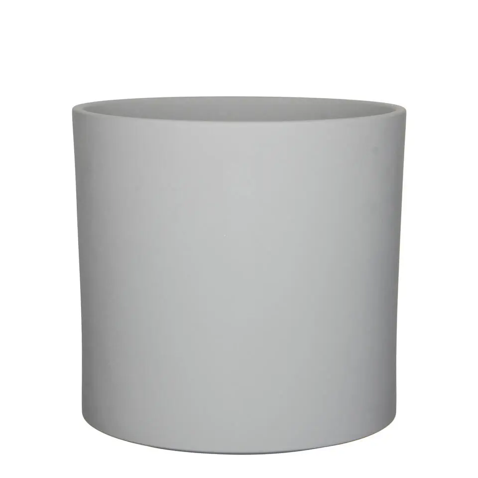 Mica Decorations Era Bloempot - H31 x Ø32,5 cm - Lichtgrijs