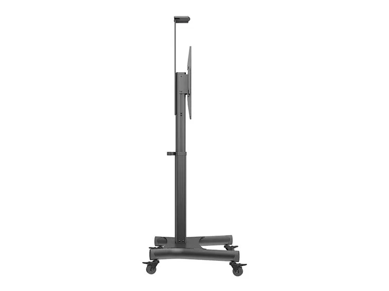Multibrackets M Public 170 HD - Vogn med hjul - motoriseret - for LCD display - enkelt søjle, gulvstander - aluminium, stål - sort - skærmstørrelse: 32