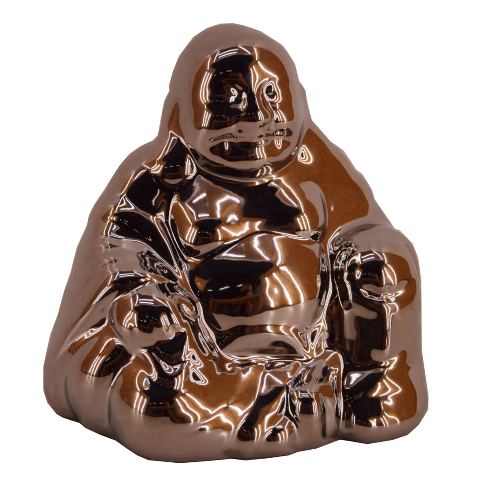 Dekofigur - silber - 12 cm hoch