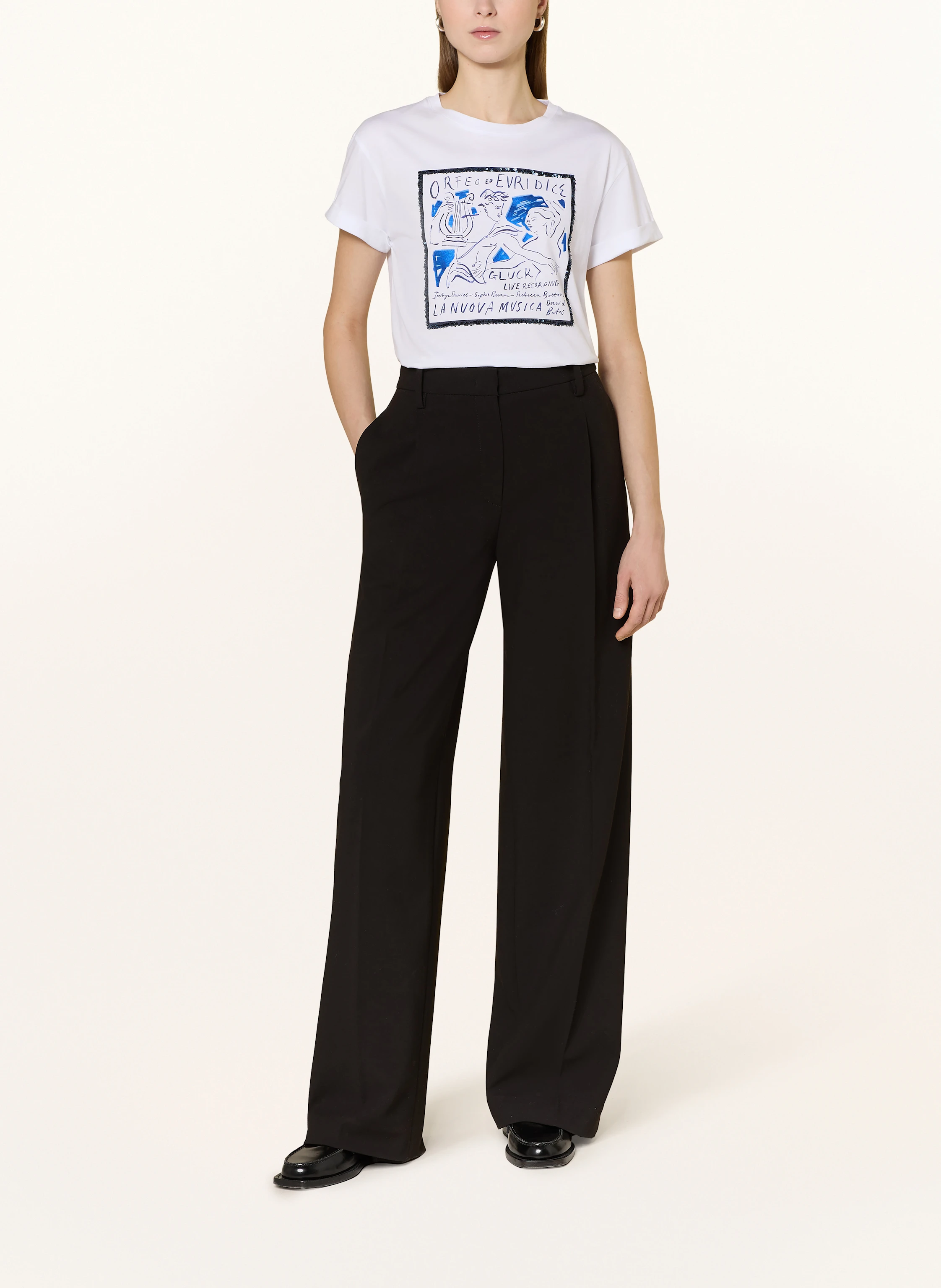 darling harbour T-Shirt mit Pailletten