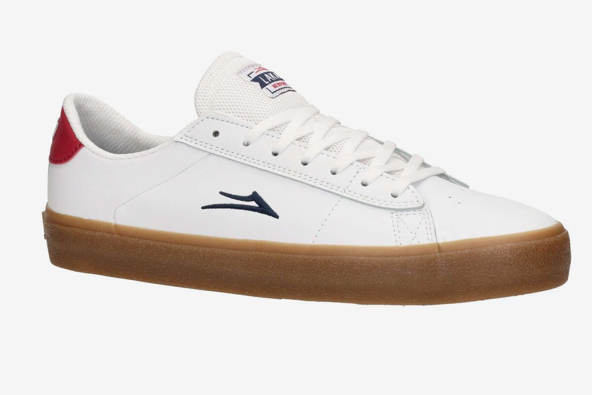 Lakai Newport Schuh (white gum)