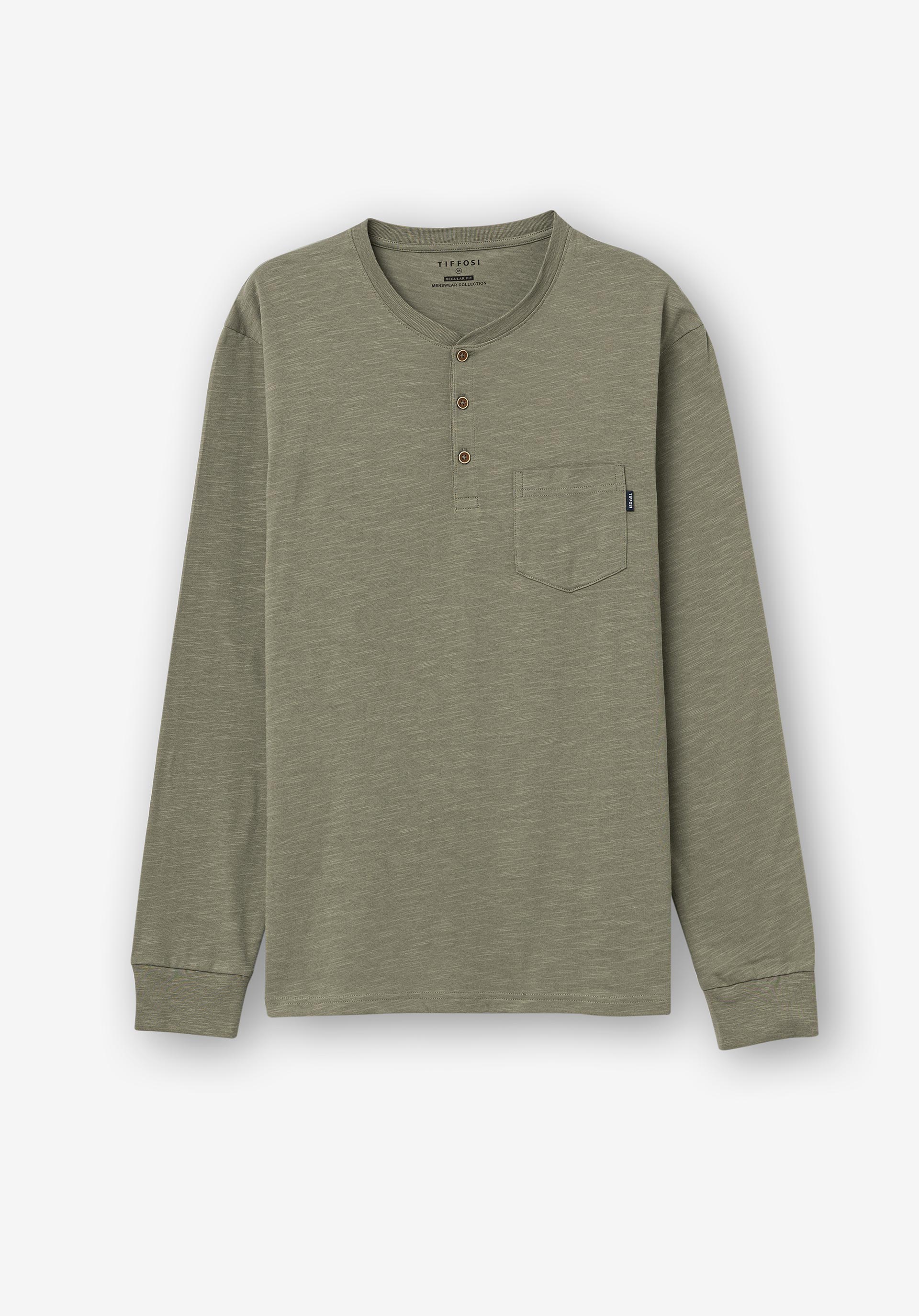 T-shirt Básica com Bolso