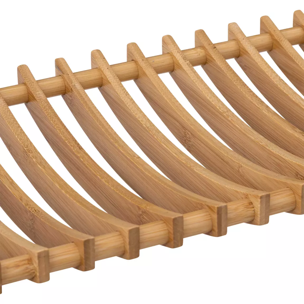 Egouttoir en bambou 2 niveaux (53 x 24 cm) Siao Naturel