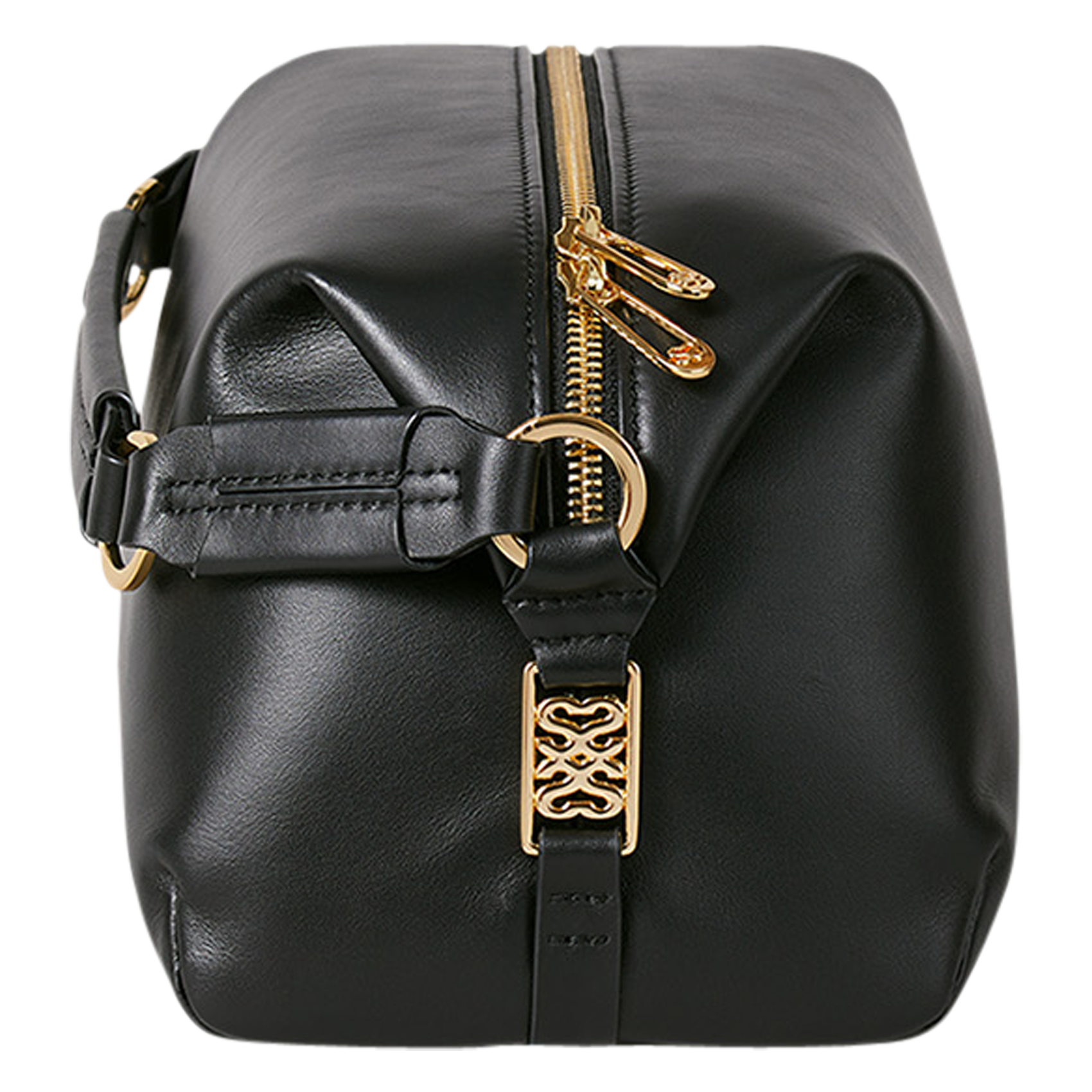Sac bandoulière en cuir | Noir
