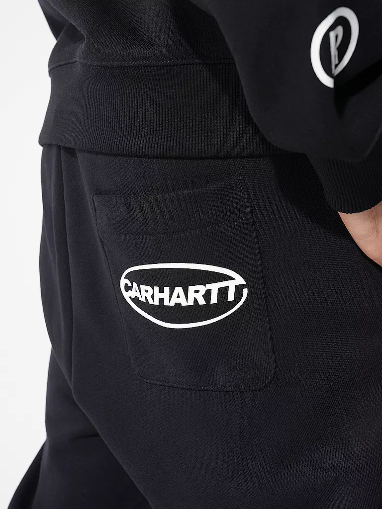 CARHARTT WIP Jogginghose  schwarz