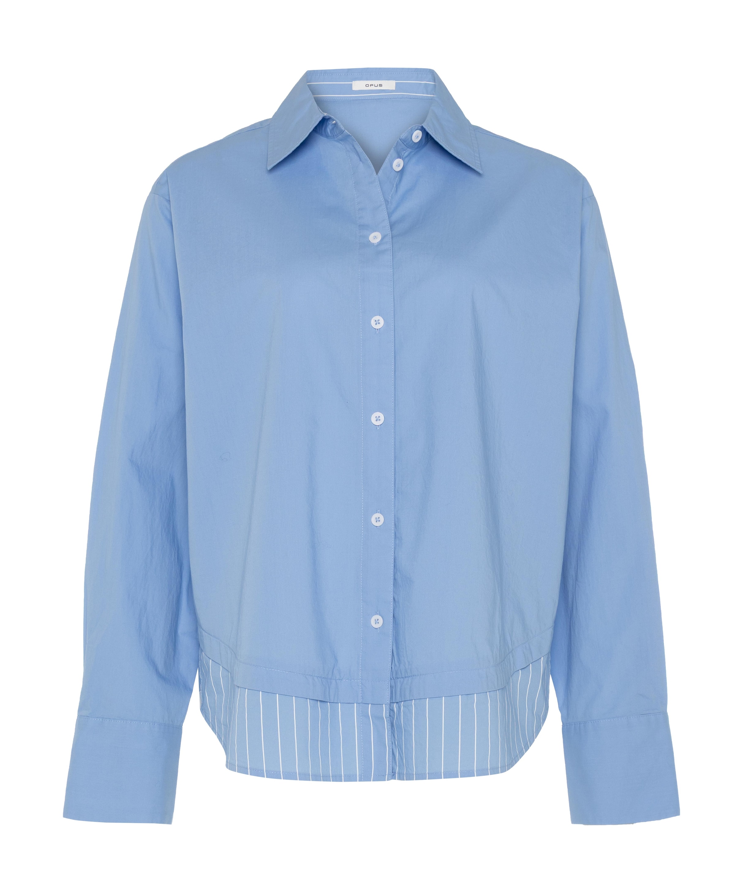 OPUS Dames blouse blauw