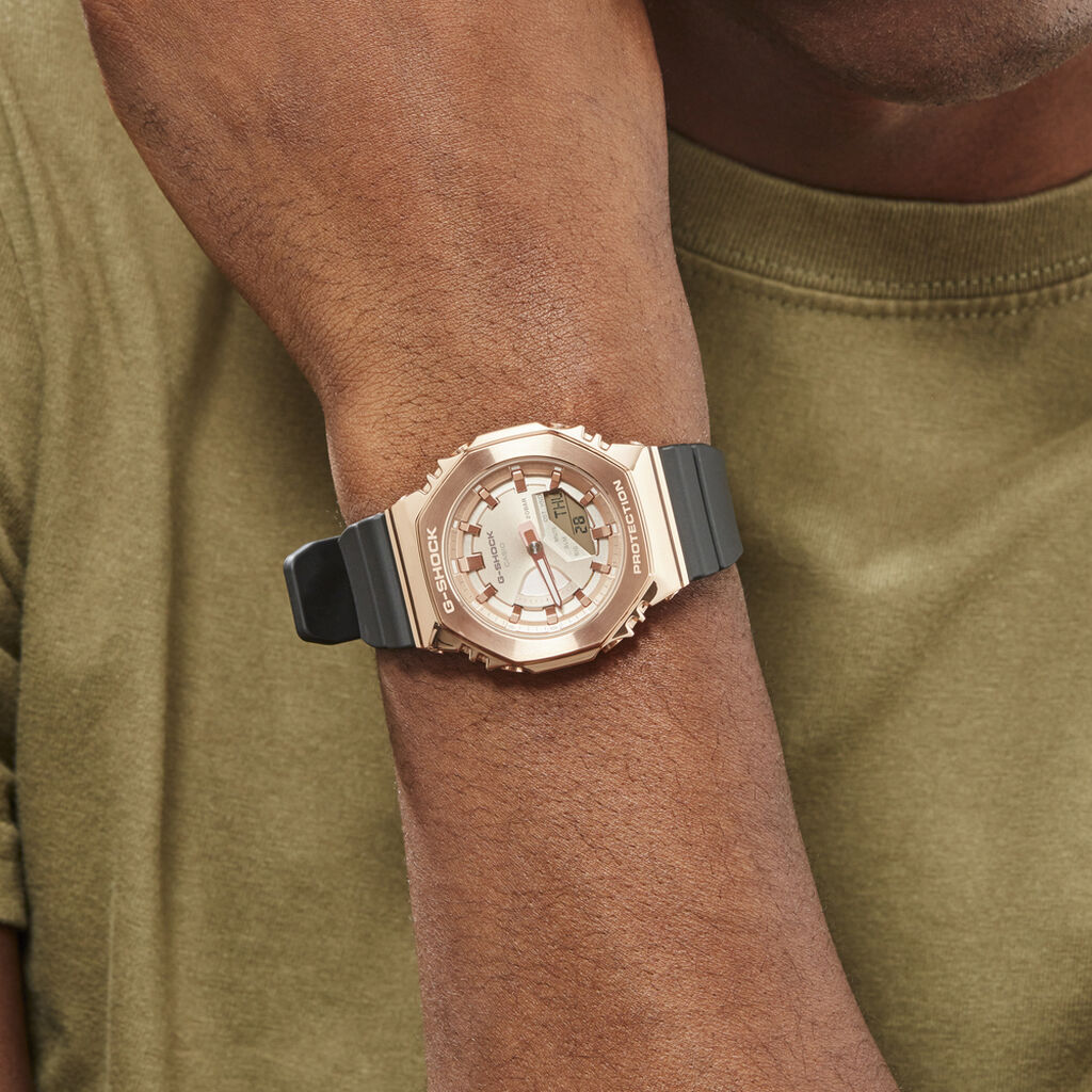 Montre Casio G-shock Dorée Rosés