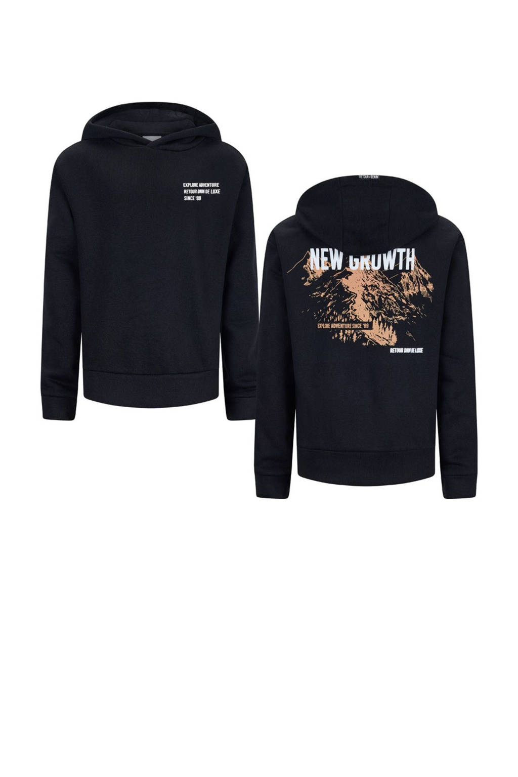 Retour Jeans hoodie zwart