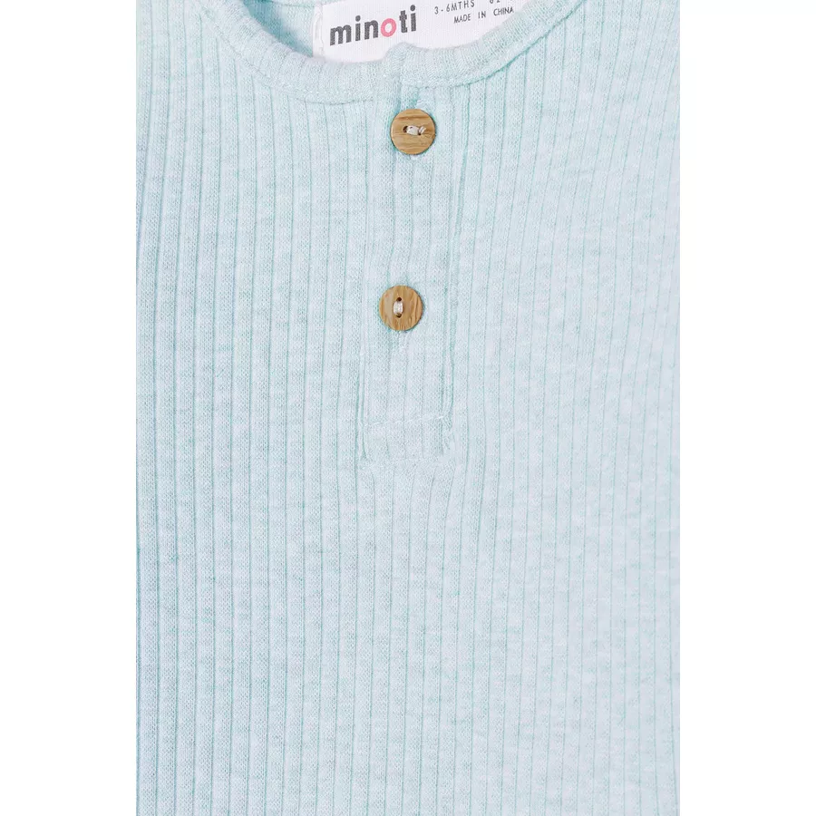 MINOTI Body & Leggings Hellblau