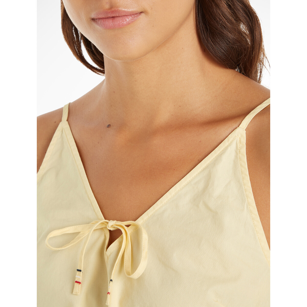 TOMMY JEANS<br>Caraco curto, alças finas
