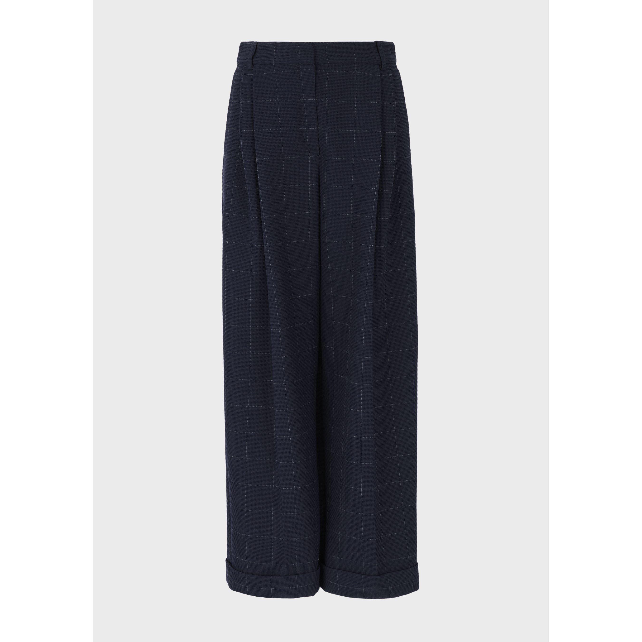 Emporio Armani Wide Leg Trousers