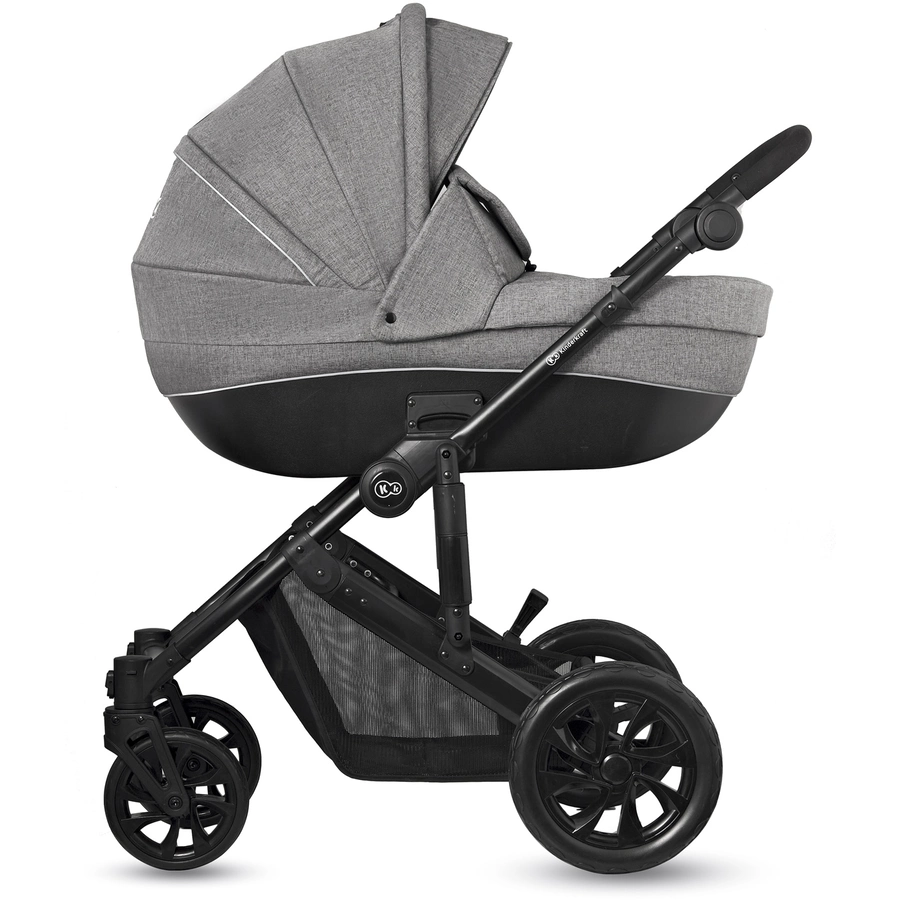 Kinderkraft Kinderwagen Prime Lite 3 in 1 Mink Pro Grey