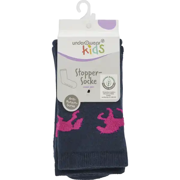 Kinder Stopper Socken ABS Pferd 23 / 26
