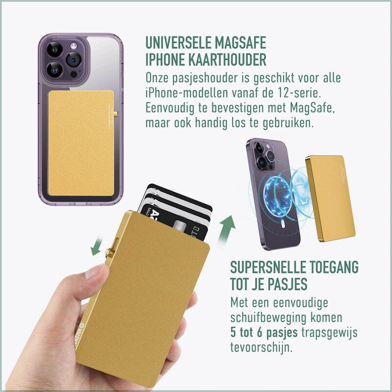 Valenta Cardprotector Magsafe Gold