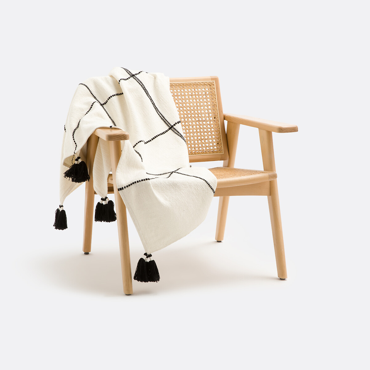 LA REDOUTE INTERIEURS<br>Lance finalizado com pompons, Makeba