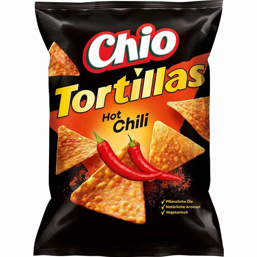 Chio Tortillas Hot Chili 110g MHD:17.2.25