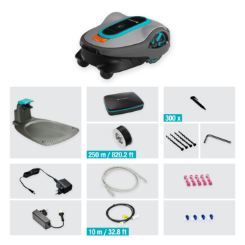 Gardena robotmaaier smart SILENO life 1500 m² - 21cm