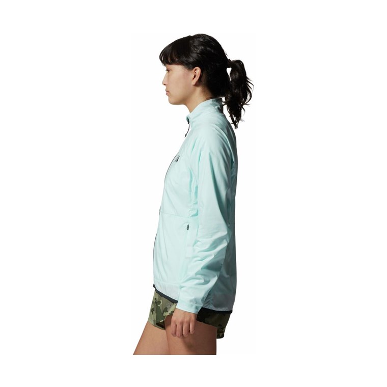 Mountain Hardwear Kor Airshell Full Zip Jacket Women Pale Ice