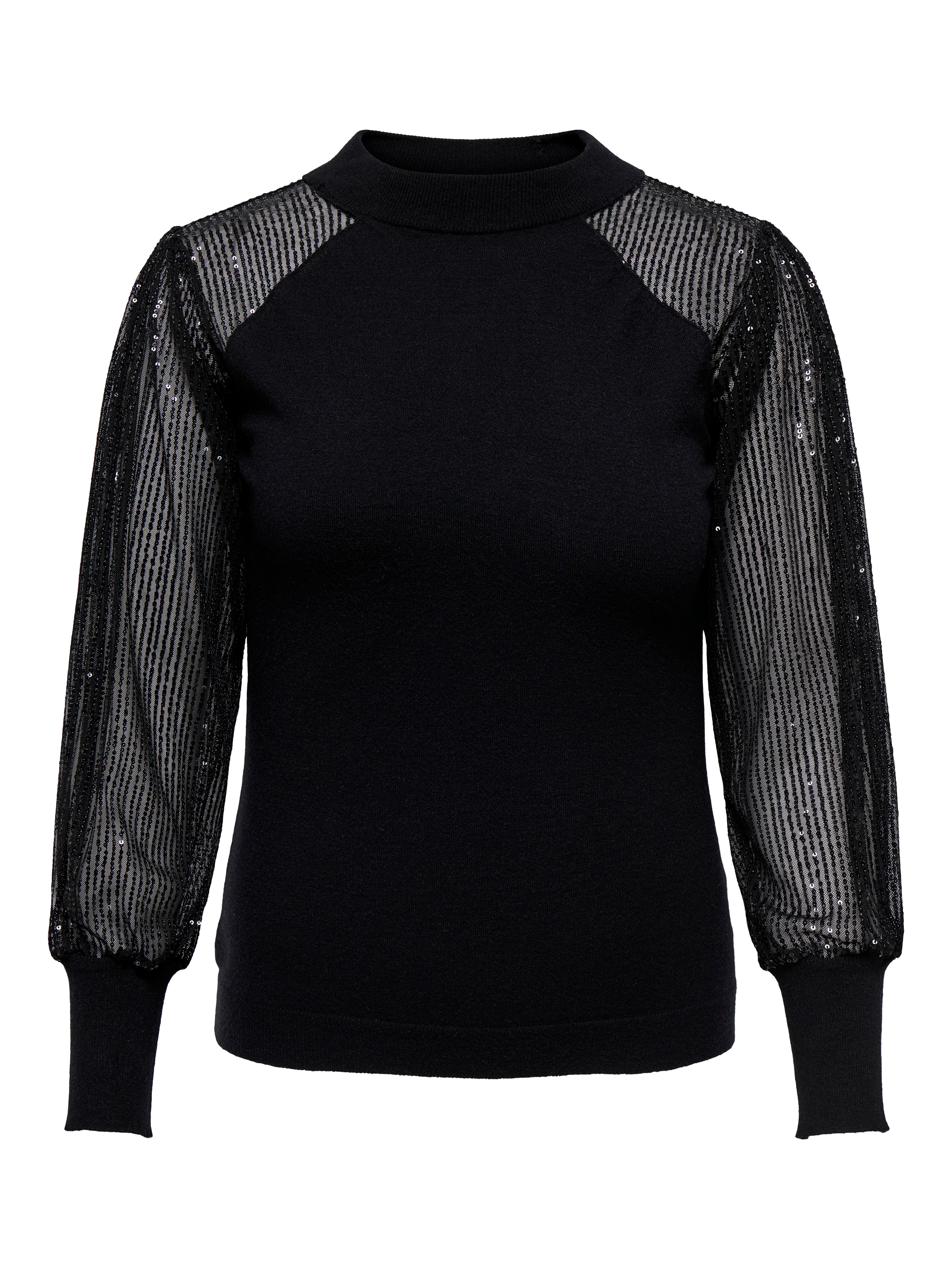 CARNAJA Strickpullover Black