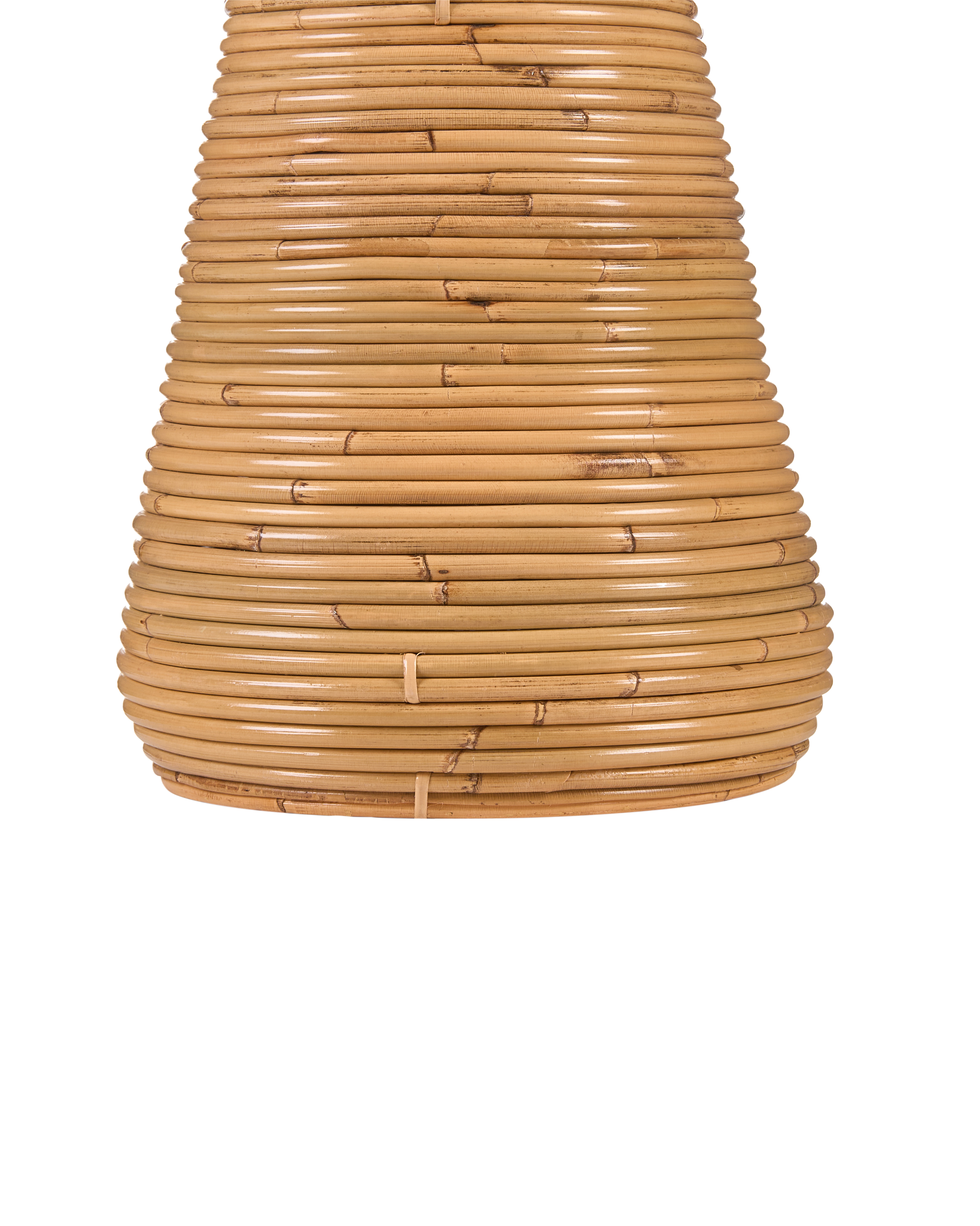 Decoratieve vaas NIDRI Rotan 70 cm Natuurlijk