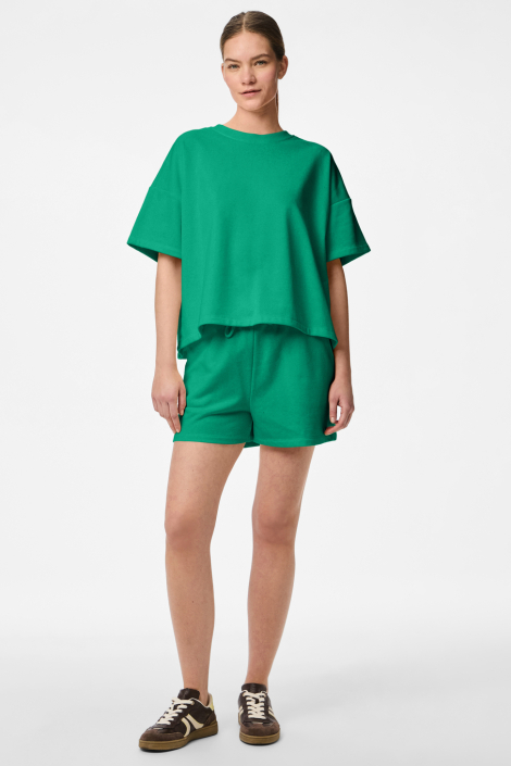 Pieces groene dames sweater