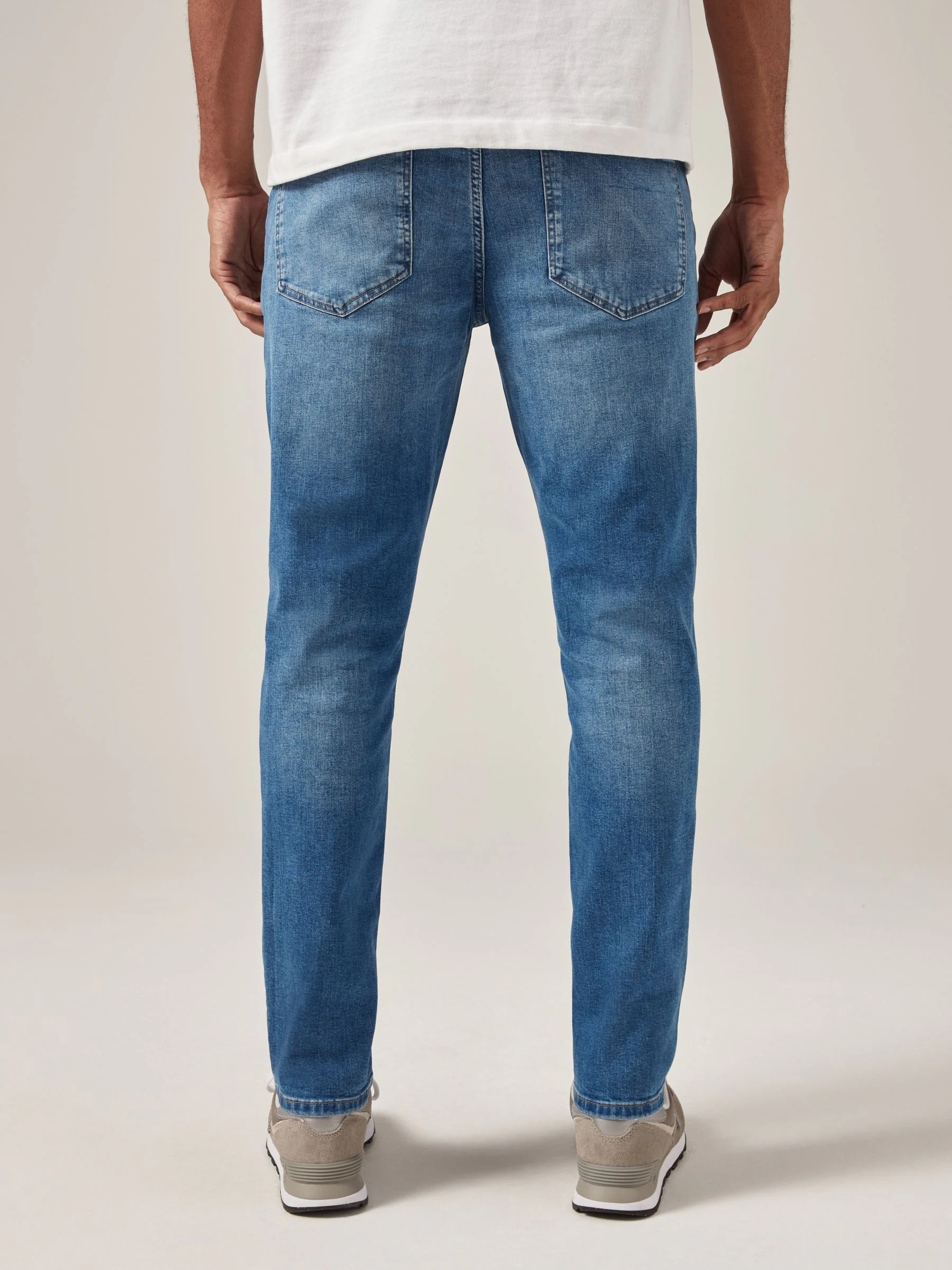 Lichtblauw - Enkele - Skinny fit klassieke stretchy jeans