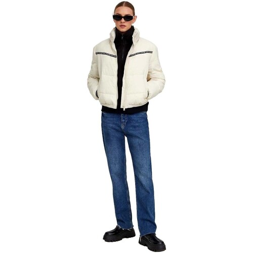 Tommy Jeans - CHAQUETA BOMBER MUJER DW0DW17238 Beige