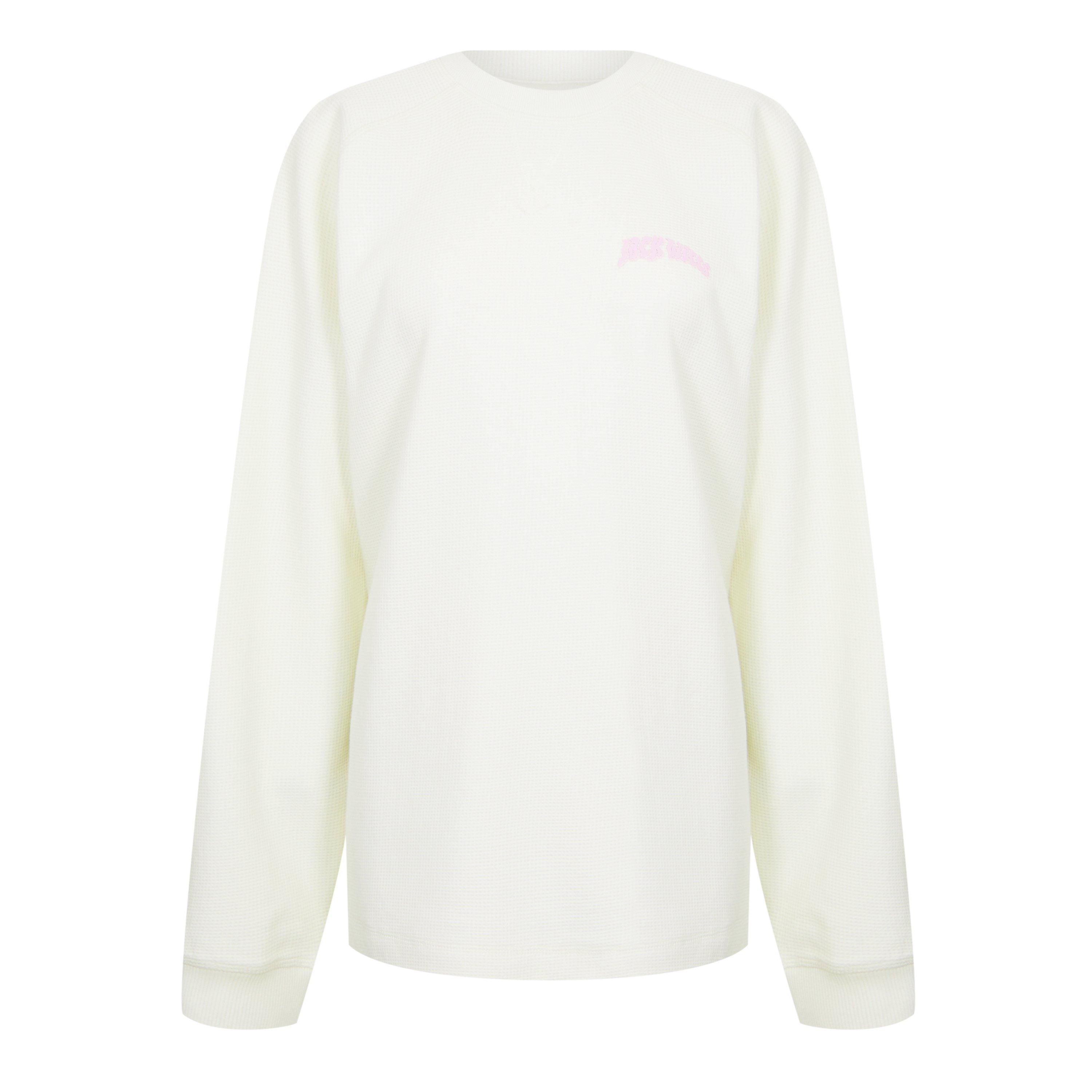 Jack Wills Waffle Long Sleeve T Shirt